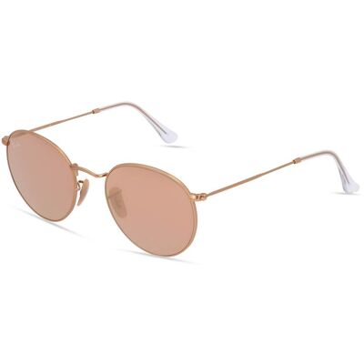 Luxottica Fashion Brillen Vertriebs GmbH Ray-Ban RB 3447 ROUND METAL Herren-Sonnenbrille Vollrand Rund Metall-Gestell, Gold Luxottica Fashion Brillen Vertriebs GmbH Ray-Ban RB 3447 ROUND METAL Herren-Sonnenbrille Vollrand Rund Metall-Gestell, Gold