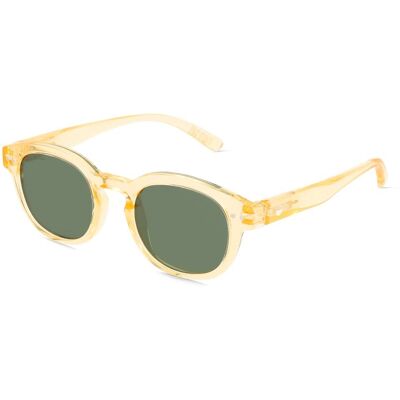 Optim OKIDOKI JIMMY SUN JUNIOR (5-10) Kinder-Sonnenbrille Vollrand Panto Kunststoff-Gestell, Transparent Optim OKIDOKI JIMMY SUN JUNIOR (5-10) Kinder-Sonnenbrille Vollrand Panto Kunststoff-Gestell, Transparent
