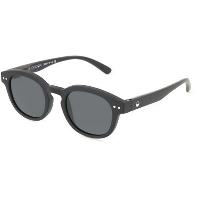 Optim OKIDOKI JIMMY SUN JUNIOR (5-10) Kinder-Sonnenbrille Vollrand Panto Kunststoff-Gestell, Schwarz Optim OKIDOKI JIMMY SUN JUNIOR (5-10) Kinder-Sonnenbrille Vollrand Panto Kunststoff-Gestell, Schwarz