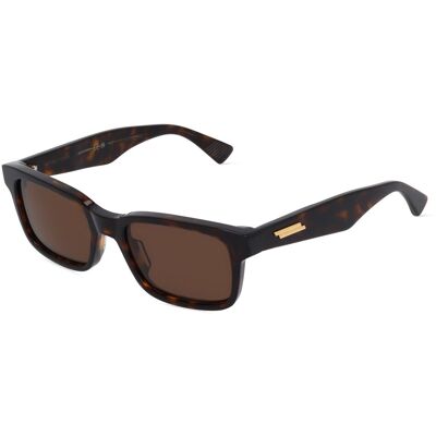 Kering Eyewear Spa Bottega Veneta BV1146S Herren-Sonnenbrille Vollrand Quadratisch Kunststoff-Gestell, Havanna Kering Eyewear Spa Bottega Veneta BV1146S Herren-Sonnenbrille Vollrand Quadratisch Kunststoff-Gestell, Havanna