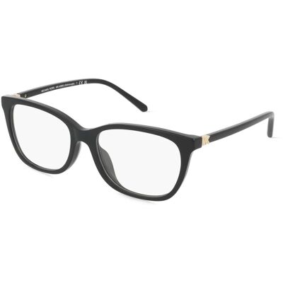 Michael Kors Schwarze Rechteckige Brille - Unisex Michael Kors Schwarze Rechteckige Brille - Unisex