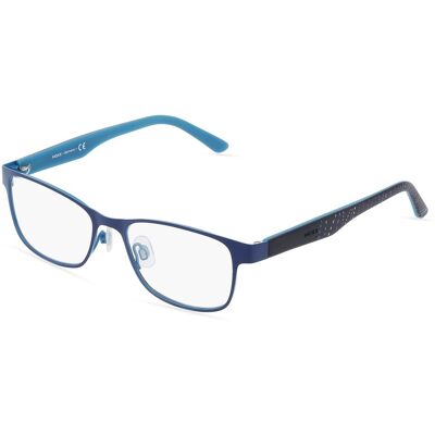 OWP Brillen GmbH Optische Werke Mexx 5166 Damen-Brille inkl. Gläser Vollrand Quadratisch Metall-Gestell 52/17/135, Blau OWP Brillen GmbH Optische Werke Mexx 5166 Damen-Brille inkl. Gläser Vollrand Quadratisch Metall-Gestell 52/17/135, Blau
