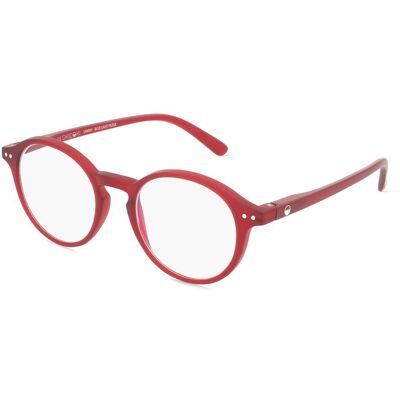 Optim OKIDOKI SAMMY Reader Unisex-Fertiglesebrille Vollrand Panto Kunststoff-Gestell, Rot Optim OKIDOKI SAMMY Reader Unisex-Fertiglesebrille Vollrand Panto Kunststoff-Gestell, Rot