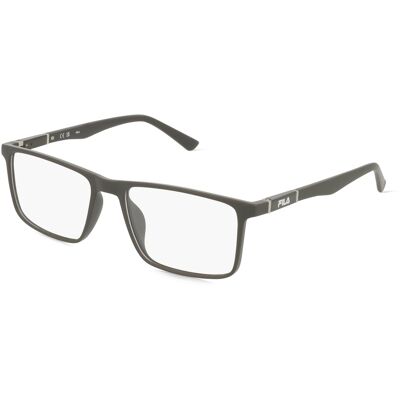 DE RIGO Vision D.A.CH. GmbH Fila FIAVF9325 Unisex-Brille inkl. Gläser Vollrand Quadratisch Kunststoff-Gestell 53/17/140, Grün DE RIGO Vision D.A.CH. GmbH Fila FIAVF9325 Unisex-Brille inkl. Gläser Vollrand Quadratisch Kunststoff-Gestell 53/17/140, Grün