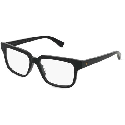 Bottega Veneta Schwarze Quadratische Recycling Acetat-Brille Bottega Veneta Schwarze Quadratische Recycling Acetat-Brille