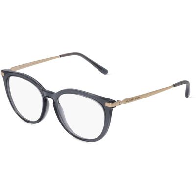 Michael Kors MK4074 Schwarze/Gold Rechteckige Designerbrille Michael Kors MK4074 Schwarze/Gold Rechteckige Designerbrille