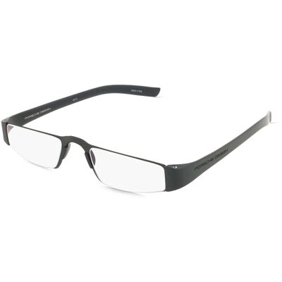 DE RIGO Vision D.A.CH. GmbH Porsche Design P8801 Unisex-Fertiglesebrille Vollrand Eckig Metall-Gestell, Schwarz DE RIGO Vision D.A.CH. GmbH Porsche Design P8801 Unisex-Fertiglesebrille Vollrand Eckig Metall-Gestell, Schwarz