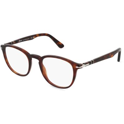 Luxottica Fashion Brillen Vertriebs GmbH Persol 0PO3143V Herren-Brille inkl. Gläser Vollrand Quadratisch Acetat-Gestell 49/21/145, Havanna Luxottica Fashion Brillen Vertriebs GmbH Persol 0PO3143V Herren-Brille inkl. Gläser Vollrand Quadratisch Acetat-Gestell 49/21/145, Havanna