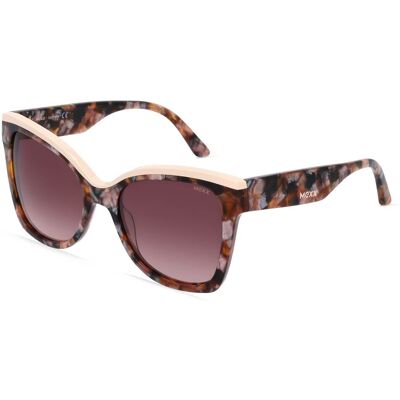 OWP Brillen GmbH Optische Werke Mexx Eyes 6511 Unisex-Sonnenbrille Vollrand Butterfly Kunststoff-Gestell, Havanna OWP Brillen GmbH Optische Werke Mexx Eyes 6511 Unisex-Sonnenbrille Vollrand Butterfly Kunststoff-Gestell, Havanna