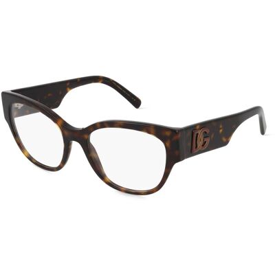 Dolce & Gabbana DG3377 Braune Damenbrille Dolce & Gabbana DG3377 Braune Damenbrille