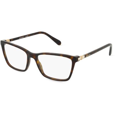 Luxottica Fashion Brillen Vertriebs GmbH Swarovski SK2015 Damen-Brille inkl. Gläser Vollrand Quadratisch Acetat-Gestell 53/16/140, Havanna Luxottica Fashion Brillen Vertriebs GmbH Swarovski SK2015 Damen-Brille inkl. Gläser Vollrand Quadratisch Acetat-Gestell 53/16/140, Havanna