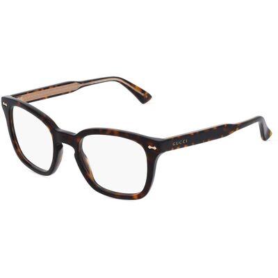 Gucci Gg0184O Havana Unisex Brille - Brille Gucci Gg0184O Havana Unisex Brille - Brille