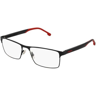 Safilo SpA Carrera 8863 Herren-Brille inkl. Gläser Vollrand Quadratisch Metall-Gestell 58/17/145, Schwarz Safilo SpA Carrera 8863 Herren-Brille inkl. Gläser Vollrand Quadratisch Metall-Gestell 58/17/145, Schwarz