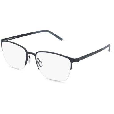 DE RIGO Vision D.A.CH. GmbH Rodenstock R7170 Herren-Brille inkl. Gläser Halbrand Quadratisch Titan-Gestell 55/19/145, Blau DE RIGO Vision D.A.CH. GmbH Rodenstock R7170 Herren-Brille inkl. Gläser Halbrand Quadratisch Titan-Gestell 55/19/145, Blau