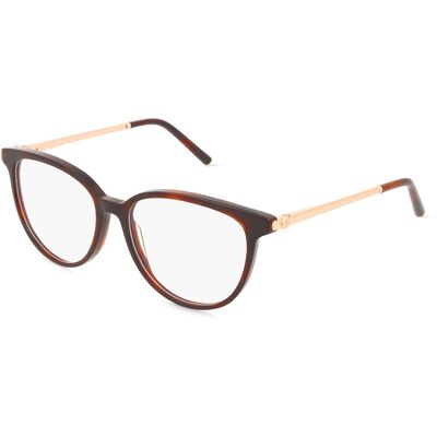 DE RIGO Vision D.A.CH. GmbH Escada VESE38 Unisex-Brille inkl. Gläser Vollrand Butterfly Acetat-Gestell 52/15/140, Havanna DE RIGO Vision D.A.CH. GmbH Escada VESE38 Unisex-Brille inkl. Gläser Vollrand Butterfly Acetat-Gestell 52/15/140, Havanna