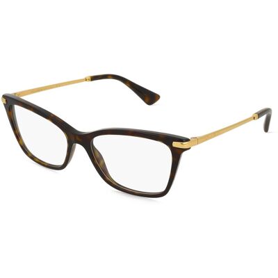 Dolce & Gabbana DG3393 - Quadratische Acetatbrille Schildkröte Dolce & Gabbana DG3393 - Quadratische Acetatbrille Schildkröte