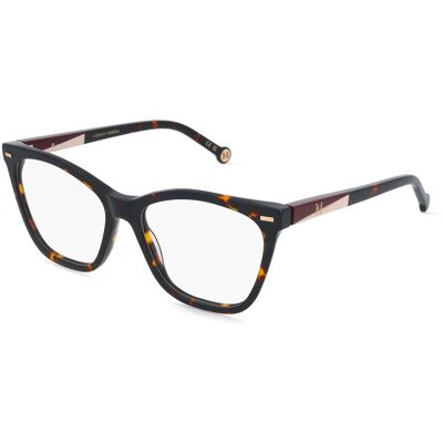 Safilo GmbH Carolina Herrera HER 0362 Damen-Brille inkl. Gläser Vollrand Butterfly Acetat-Gestell 55/16/145, Havanna Safilo GmbH Carolina Herrera HER 0362 Damen-Brille inkl. Gläser Vollrand Butterfly Acetat-Gestell 55/16/145, Havanna