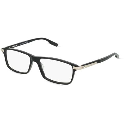 Montblanc MB0217O-001 Schwarze Brille - Brille Montblanc MB0217O-001 Schwarze Brille - Brille