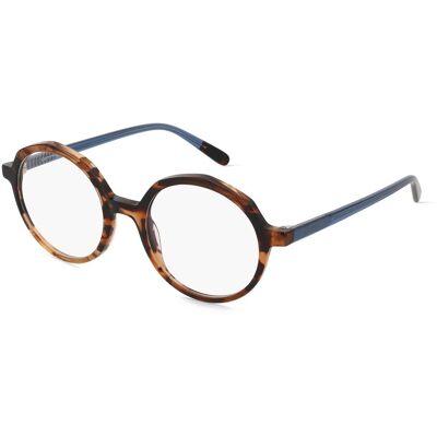 BoDe Design Vertriebs GmbH Comma 70189 Unisex-Brille inkl. Gläser Vollrand Rund Kunststoff-Gestell 48/19/145, Havanna BoDe Design Vertriebs GmbH Comma 70189 Unisex-Brille inkl. Gläser Vollrand Rund Kunststoff-Gestell 48/19/145, Havanna
