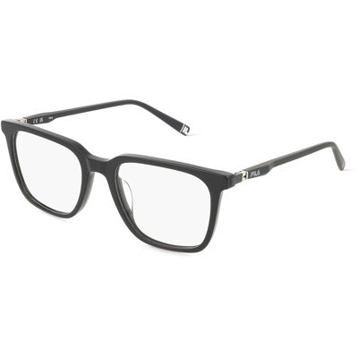DE RIGO Vision D.A.CH. GmbH Fila VFI876 Unisex-Brille inkl. Gläser Vollrand Quadratisch Kunststoff-Gestell 53/19/145, Schwarz DE RIGO Vision D.A.CH. GmbH Fila VFI876 Unisex-Brille inkl. Gläser Vollrand Quadratisch Kunststoff-Gestell 53/19/145, Schwarz