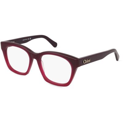 Chloé Burgunder Sonnenbrille Modell 007 - Unisex, 52 MM Chloé Burgunder Sonnenbrille Modell 007 - Unisex, 52 MM