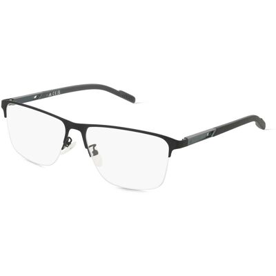 Marcolin Deutschland GmbH Adidas SP5048 Unisex-Brille inkl. Gläser Halbrand Quadratisch Metall-Gestell 57/15/145, Schwarz Marcolin Deutschland GmbH Adidas SP5048 Unisex-Brille inkl. Gläser Halbrand Quadratisch Metall-Gestell 57/15/145, Schwarz