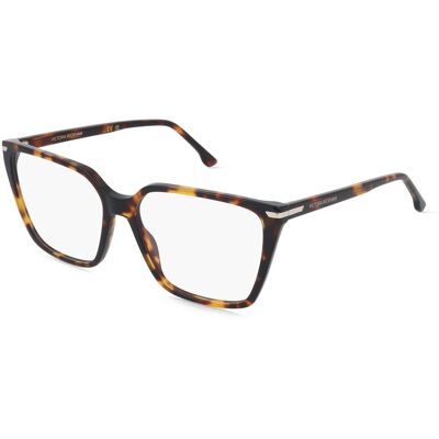 Safilo GmbH Victoria Beckham VB 1014 Damen-Brille inkl. Gläser Vollrand Quadratisch Acetat-Gestell 56/15/140, Braun Safilo GmbH Victoria Beckham VB 1014 Damen-Brille inkl. Gläser Vollrand Quadratisch Acetat-Gestell 56/15/140, Braun