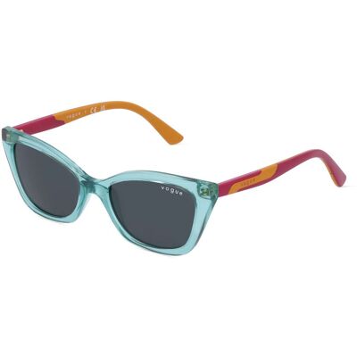 Luxottica Fashion Brillen Vertriebs GmbH Vogue eyewear VJ2020 Damen-Sonnenbrille Vollrand Cat Eye Kunststoff-Gestell, Weiß Luxottica Fashion Brillen Vertriebs GmbH Vogue eyewear VJ2020 Damen-Sonnenbrille Vollrand Cat Eye Kunststoff-Gestell, Weiß