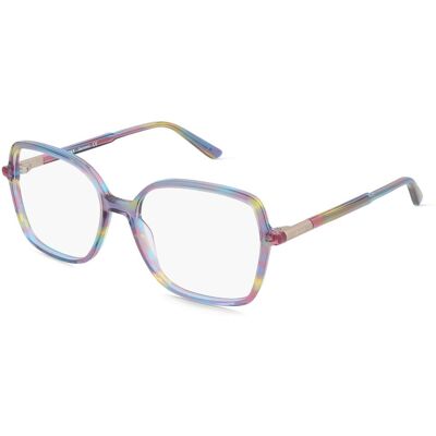OWP Brillen GmbH Optische Werke Mexx Eyes 2606 Damen-Brille inkl. Gläser Vollrand Eckig Kunststoff-Gestell 54/16/140, Blau OWP Brillen GmbH Optische Werke Mexx Eyes 2606 Damen-Brille inkl. Gläser Vollrand Eckig Kunststoff-Gestell 54/16/140, Blau