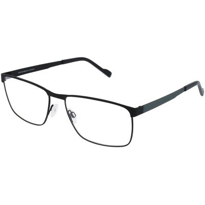 Eschenbach Optik GmbH Titanflex 820885 Herren-Brille inkl. Gläser Vollrand Quadratisch Titan-Gestell 59/17/145, Schwarz Eschenbach Optik GmbH Titanflex 820885 Herren-Brille inkl. Gläser Vollrand Quadratisch Titan-Gestell 59/17/145, Schwarz