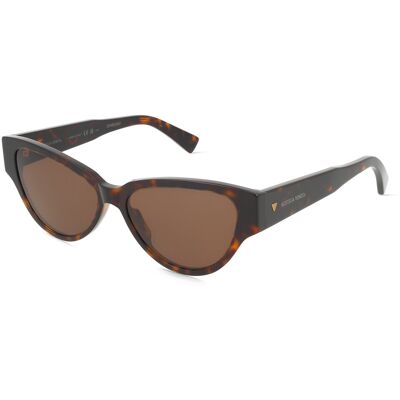 Kering Eyewear Spa Bottega Veneta BV1319S Damen-Sonnenbrille Vollrand Cat Eye Acetat-Gestell, Havanna Kering Eyewear Spa Bottega Veneta BV1319S Damen-Sonnenbrille Vollrand Cat Eye Acetat-Gestell, Havanna