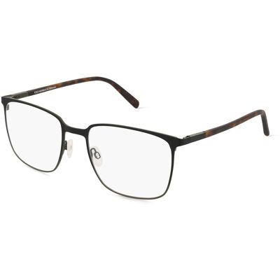 Eschenbach Optik GmbH FREIGEIST 862056 Herren-Brille inkl. Gläser Vollrand Quadratisch Metall-Gestell 59/21/155, Schwarz Eschenbach Optik GmbH FREIGEIST 862056 Herren-Brille inkl. Gläser Vollrand Quadratisch Metall-Gestell 59/21/155, Schwarz