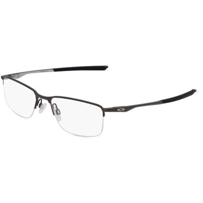 Luxottica Fashion Brillen Vertriebs GmbH Oakley OX3218 Herren-Brille inkl. Gläser Halbrand Quadratisch Metall-Gestell 54/18/136, Braun Luxottica Fashion Brillen Vertriebs GmbH Oakley OX3218 Herren-Brille inkl. Gläser Halbrand Quadratisch Metall-Gestell 54/18/136, Braun