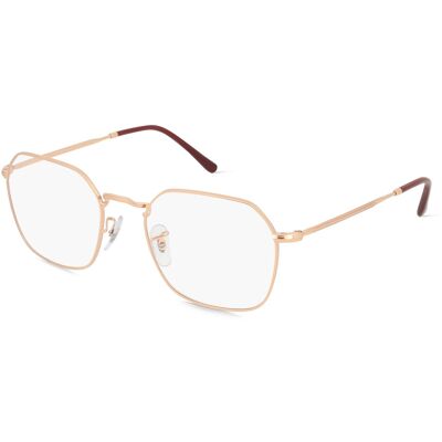Luxottica Fashion Brillen Vertriebs GmbH Ray-Ban RX3694V Unisex-Brille inkl. Gläser Vollrand Quadratisch Metall-Gestell 53/20/140, Gold Luxottica Fashion Brillen Vertriebs GmbH Ray-Ban RX3694V Unisex-Brille inkl. Gläser Vollrand Quadratisch Metall-Gestell 53/20/140, Gold