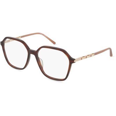 DE RIGO Vision D.A.CH. GmbH Escada ESCVESD54 Unisex-Brille inkl. Gläser Vollrand Quadratisch Kunststoff-Gestell 55/16/135, Havanna DE RIGO Vision D.A.CH. GmbH Escada ESCVESD54 Unisex-Brille inkl. Gläser Vollrand Quadratisch Kunststoff-Gestell 55/16/135, Havanna