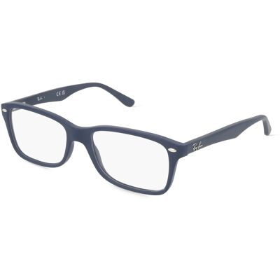 Luxottica Fashion Brillen Vertriebs GmbH Ray-Ban RX5228 Damen-Brille inkl. Gläser Vollrand Quadratisch Acetat-Gestell 50/17/140, Blau Luxottica Fashion Brillen Vertriebs GmbH Ray-Ban RX5228 Damen-Brille inkl. Gläser Vollrand Quadratisch Acetat-Gestell 50/17/140, Blau