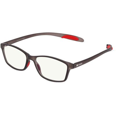 Optim KODAK CF10000 Damen-Fertiglesebrille Vollrand Quadratisch TR90-Gestell, Grau Optim KODAK CF10000 Damen-Fertiglesebrille Vollrand Quadratisch TR90-Gestell, Grau