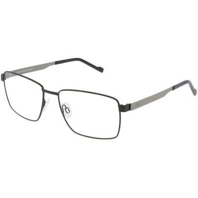 Eschenbach Optik GmbH Titanflex 820999 Herren-Brille inkl. Gläser Vollrand Quadratisch Metall-Gestell 57/17/145, Grau Eschenbach Optik GmbH Titanflex 820999 Herren-Brille inkl. Gläser Vollrand Quadratisch Metall-Gestell 57/17/145, Grau