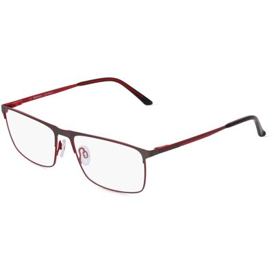 OWP Brillen GmbH Optische Werke Fielmann 2212 FLEX CL Unisex-Brille inkl. Gläser Vollrand Quadratisch Metall-Gestell 60/17/150, Grau OWP Brillen GmbH Optische Werke Fielmann 2212 FLEX CL Unisex-Brille inkl. Gläser Vollrand Quadratisch Metall-Gestell 60/17/150, Grau