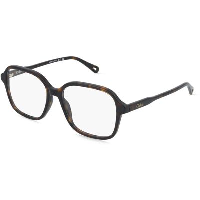 Kering Eyewear Spa Chloé CH0313O Damen-Brille inkl. Gläser Vollrand Eckig Acetat-Gestell 54/16/140, Havanna Kering Eyewear Spa Chloé CH0313O Damen-Brille inkl. Gläser Vollrand Eckig Acetat-Gestell 54/16/140, Havanna
