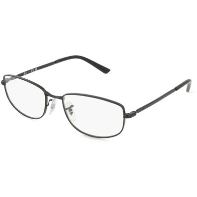 Luxottica Fashion Brillen Vertriebs GmbH Ray-Ban 0RX3732V Unisex-Brille inkl. Gläser Vollrand Quadratisch Metall-Gestell 54/18/140, Schwarz Luxottica Fashion Brillen Vertriebs GmbH Ray-Ban 0RX3732V Unisex-Brille inkl. Gläser Vollrand Quadratisch Metall-Gestell 54/18/140, Schwarz