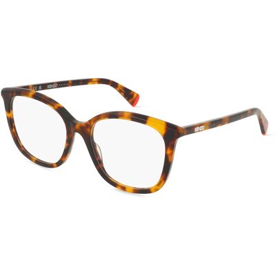 Thélios Kenzo KZ50202I Unisex-Brille inkl. Gläser Vollrand Quadratisch Kunststoff-Gestell 55/18/145, Havanna Thélios Kenzo KZ50202I Unisex-Brille inkl. Gläser Vollrand Quadratisch Kunststoff-Gestell 55/18/145, Havanna