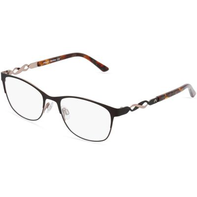 OWP Brillen GmbH Optische Werke OWP 1402 Unisex-Brille inkl. Gläser Vollrand Quadratisch Metall-Gestell 53/18/140, Braun OWP Brillen GmbH Optische Werke OWP 1402 Unisex-Brille inkl. Gläser Vollrand Quadratisch Metall-Gestell 53/18/140, Braun