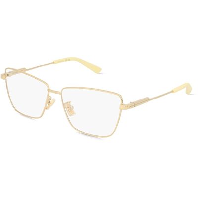 Bottega Veneta BV1197O Gold Brillen - Damen, Cat Eye Bottega Veneta BV1197O Gold Brillen - Damen, Cat Eye