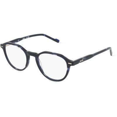 Marchon Germany GmbH Zeiss ZS24542 Unisex-Brille inkl. Gläser Vollrand Panto Acetat-Gestell 49/20/145, Blau Marchon Germany GmbH Zeiss ZS24542 Unisex-Brille inkl. Gläser Vollrand Panto Acetat-Gestell 49/20/145, Blau
