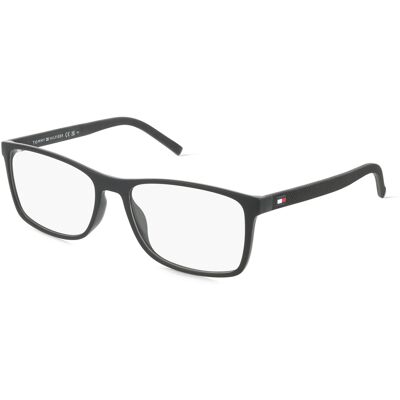 Safilo GmbH Tommy Hilfiger Eyewear TH 1785 Herren-Brille inkl. Gläser Vollrand Quadratisch Kunststoff-Gestell 58/18/145, Schwarz Safilo GmbH Tommy Hilfiger Eyewear TH 1785 Herren-Brille inkl. Gläser Vollrand Quadratisch Kunststoff-Gestell 58/18/145, Schwarz