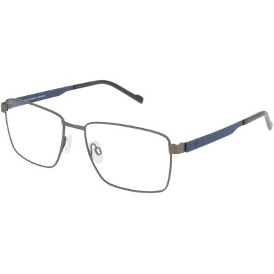 Eschenbach Optik GmbH Titanflex 820999 Herren-Brille inkl. Gläser Vollrand Quadratisch Metall-Gestell 57/17/145, Grau Eschenbach Optik GmbH Titanflex 820999 Herren-Brille inkl. Gläser Vollrand Quadratisch Metall-Gestell 57/17/145, Grau