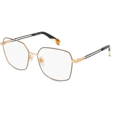 DE RIGO Vision D.A.CH. GmbH Furla FULVFU506 Unisex-Brille inkl. Gläser Vollrand Quadratisch Metall-Gestell 55/16/140, Pink DE RIGO Vision D.A.CH. GmbH Furla FULVFU506 Unisex-Brille inkl. Gläser Vollrand Quadratisch Metall-Gestell 55/16/140, Pink