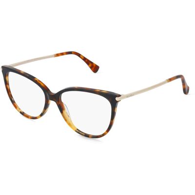Marcolin Deutschland GmbH Max Mara MM5247 Damen-Brille inkl. Gläser Vollrand Cat Eye Acetat-Gestell 53/15/145, Havanna Marcolin Deutschland GmbH Max Mara MM5247 Damen-Brille inkl. Gläser Vollrand Cat Eye Acetat-Gestell 53/15/145, Havanna
