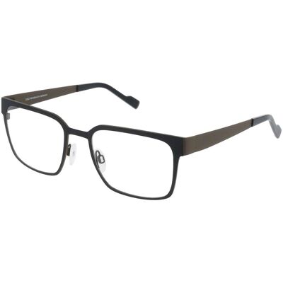 Eschenbach Optik GmbH Eschenbach 820991 Herren-Brille inkl. Gläser Vollrand Quadratisch Titan-Gestell 54/20/140, Braun Eschenbach Optik GmbH Eschenbach 820991 Herren-Brille inkl. Gläser Vollrand Quadratisch Titan-Gestell 54/20/140, Braun